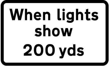 Supervised cattle crossing 200 yards ahead